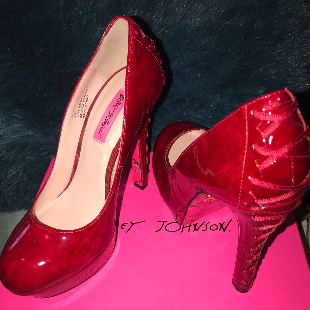 Sexy Red Betsy Johnson